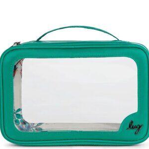 LUG- Clear Zip Storage tote- ASSORTED COLORS